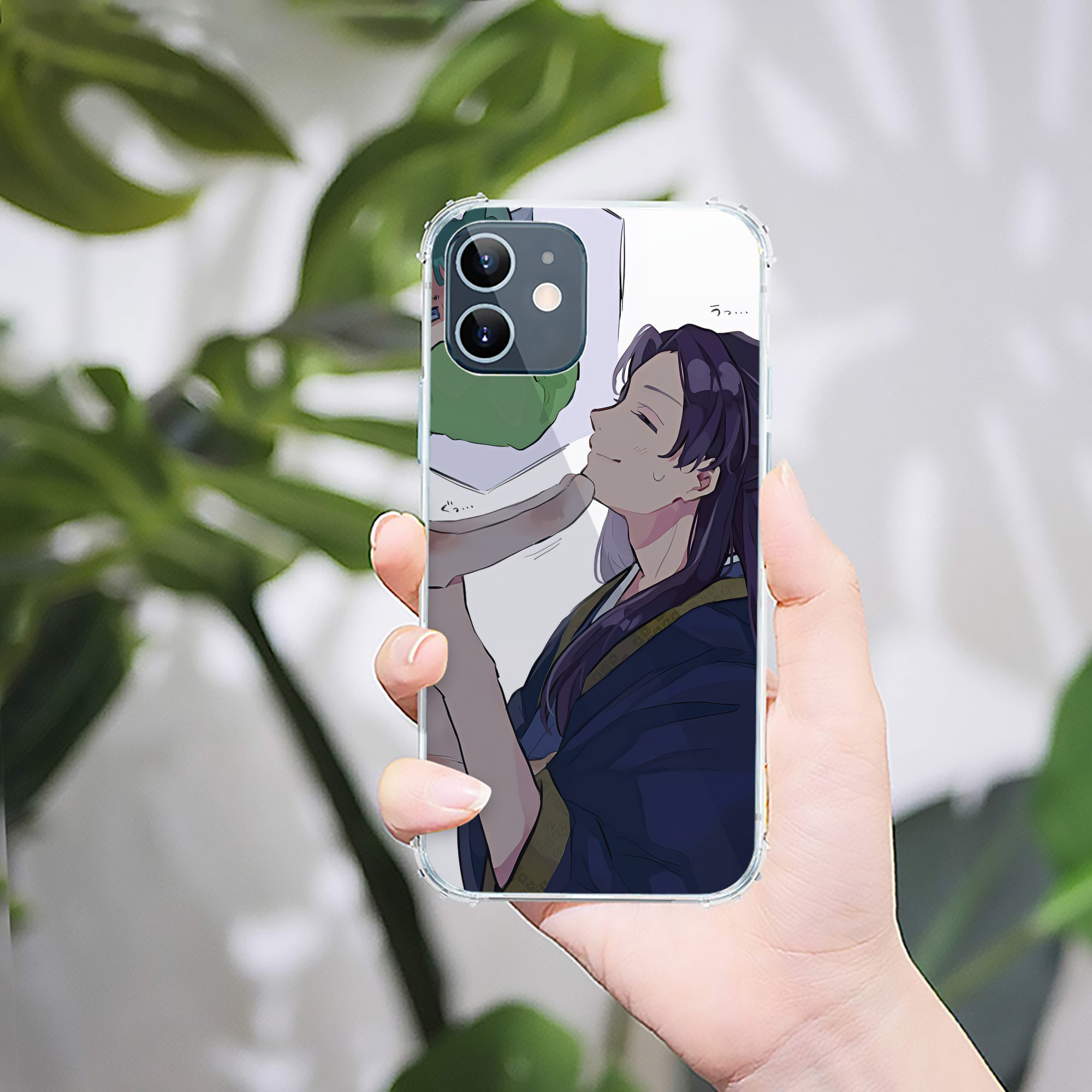 （画像用） 薬屋のひとりごと The Apothecary Diaries 【iPhone 12シリーズ対応】透明スマホケース（クリアソフトケース）